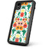 Bouffants and Broken Hearts Geometric Flowers iPhone XR Waterproof Case