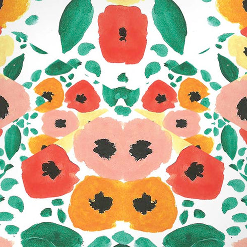 Bouffants and Broken Hearts Geometric Flowers iPhone XS Pro Case