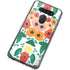 Bouffants and Broken Hearts Geometric Flowers LG K51/Q51 Clear Case