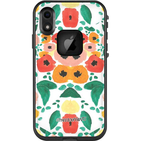 Bouffants and Broken Hearts Geometric Flowers LifeProof Fre iPhone Skin