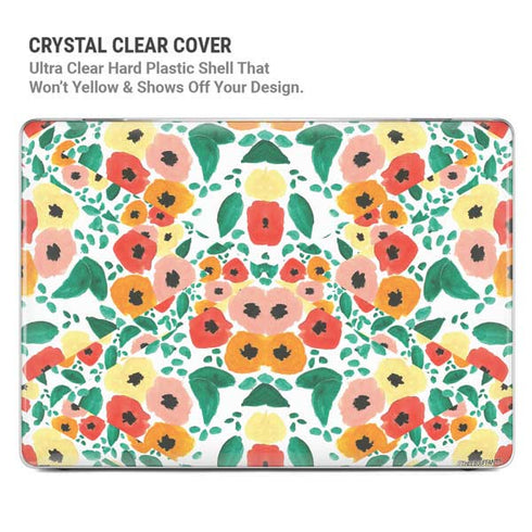 Bouffants and Broken Hearts Geometric Flowers MacBook Air 13in M1 (2021) Case plus Skin