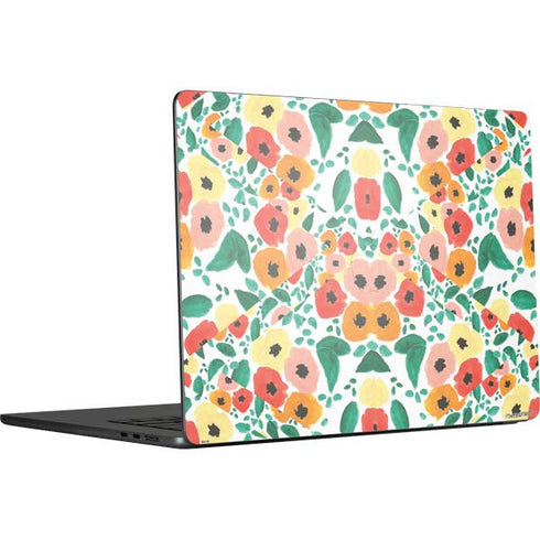 Bouffants and Broken Hearts Geometric Flowers MacBook Air 15 in (2023) Skin