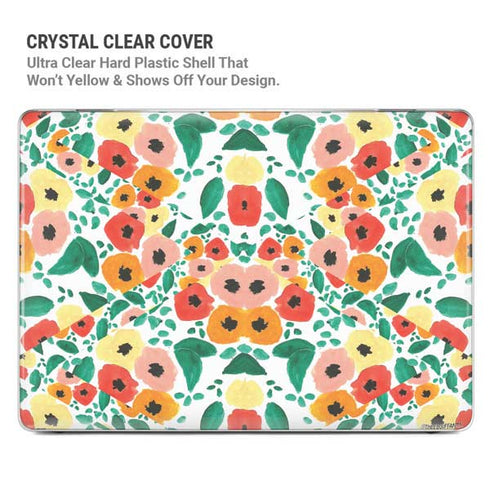 Bouffants and Broken Hearts Geometric Flowers MacBook Air 15in (2023-2025) Case plus Skin