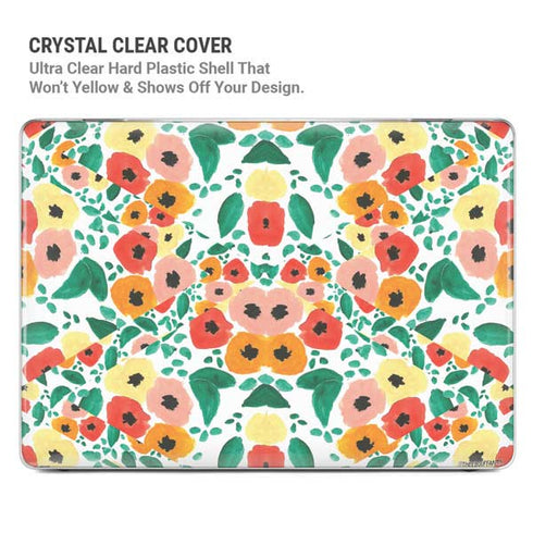 Bouffants and Broken Hearts Geometric Flowers MacBook Pro 16in (2019-20) Case plus Skin