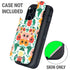 Bouffants and Broken Hearts Geometric Flowers Otterbox Defender iPhone Skin