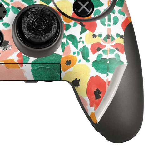 Bouffants and Broken Hearts Geometric Flowers PlayStation Scuf Vantage 2 Controller Skin