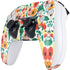 Bouffants and Broken Hearts Geometric Flowers PS5 Controller Skin