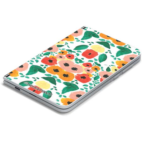 Bouffants and Broken Hearts Geometric Flowers Surface Duo Skin