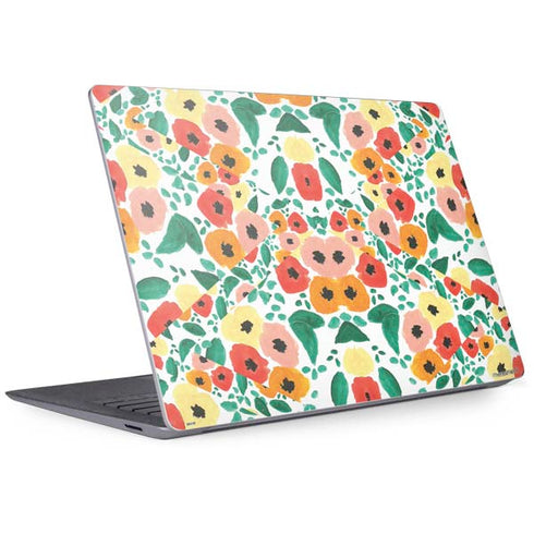 Bouffants and Broken Hearts Geometric Flowers Surface Laptop 3 13.5in Skin