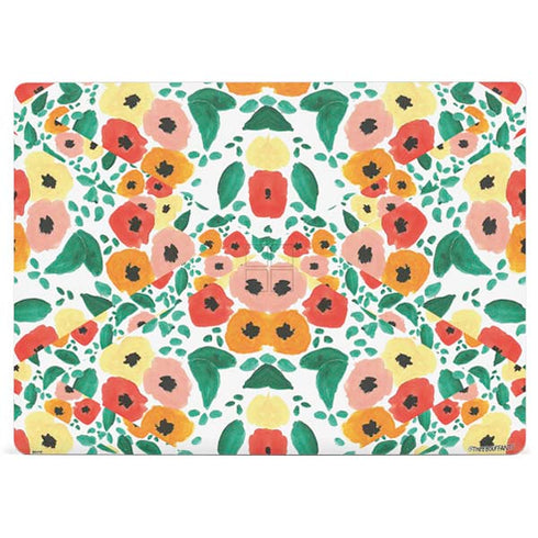 Bouffants and Broken Hearts Geometric Flowers Surface Laptop 3 13.5in Skin