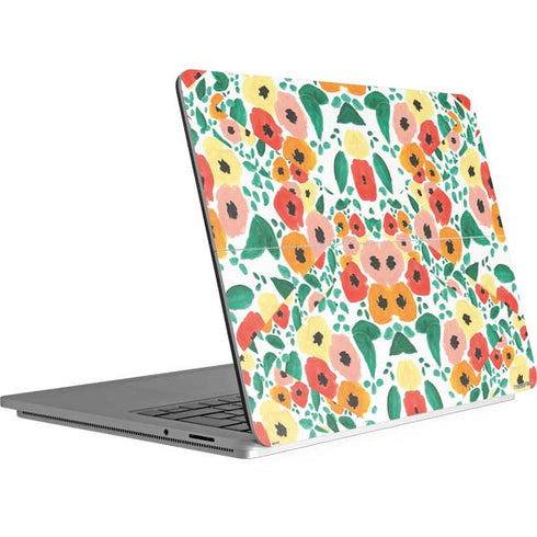 Bouffants and Broken Hearts Geometric Flowers Surface Laptop Studio Skin