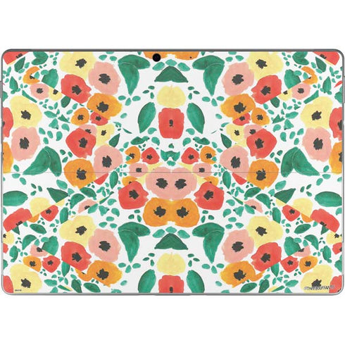 Bouffants and Broken Hearts Geometric Flowers Surface Pro 8 Skin