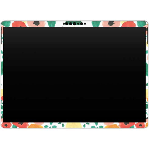 Bouffants and Broken Hearts Geometric Flowers Surface Pro 8 Skin