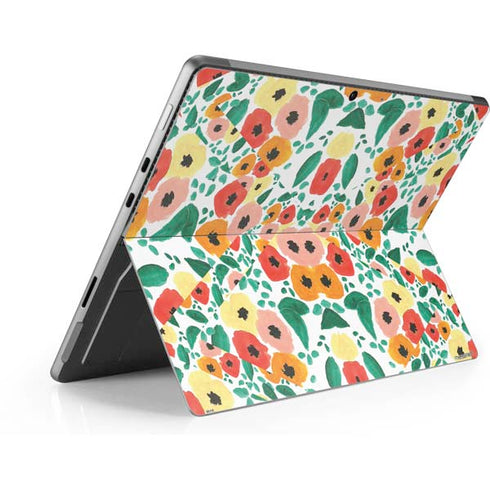 Bouffants and Broken Hearts Geometric Flowers Surface Pro 8 Skin