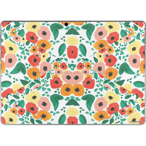 Bouffants and Broken Hearts Geometric Flowers Surface Pro 9 Skin
