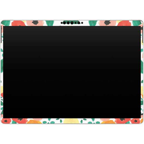 Bouffants and Broken Hearts Geometric Flowers Surface Pro 9 Skin