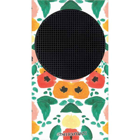 Bouffants and Broken Hearts Geometric Flowers Xbox Series S Skins