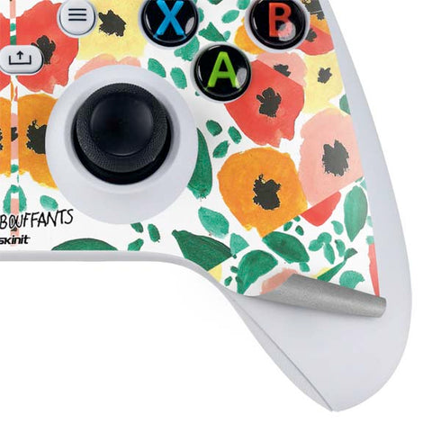 Bouffants and Broken Hearts Geometric Flowers Xbox Series S Skins