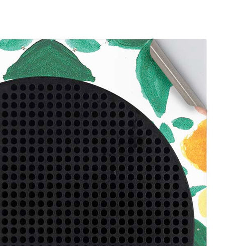 Bouffants and Broken Hearts Geometric Flowers Xbox Series S Console Skin