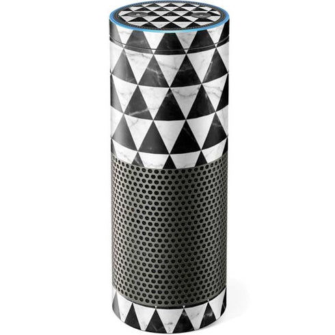 Geometric Marble Amazon Echo Skin