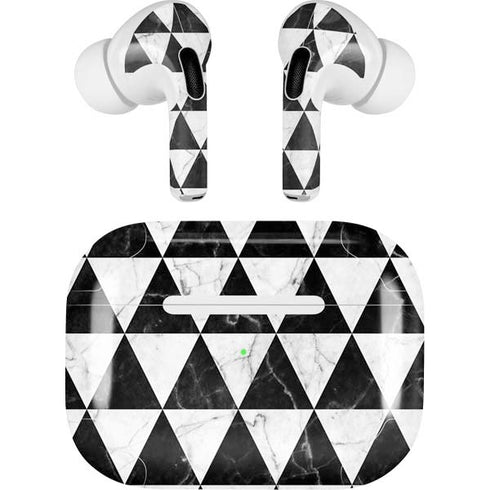 Geometric Marble Apple AirPods Pro Skin