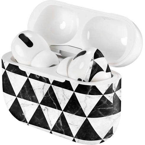 Geometric Marble Apple AirPods Pro Skin