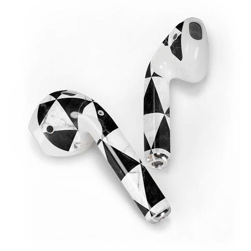 Geometric Marble Apple AirPods Skin