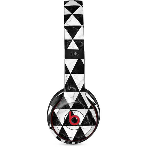 Geometric Marble Beats Solo 2 Wireless Skin