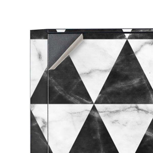 Geometric Marble Corsair 4000D Tempered Glass Mid-Tower ATX Case Skin