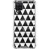 Geometric Marble Galaxy A12 Clear Case