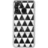 Geometric Marble Galaxy A21 Clear Case