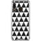 Geometric Marble Galaxy A30 Clear Case