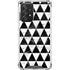 Geometric Marble Galaxy A52 5G Clear Case