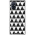 Geometric Marble Galaxy A71 5G Clear Case