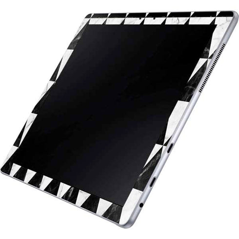 Geometric Marble Galaxy Book 12in Skin