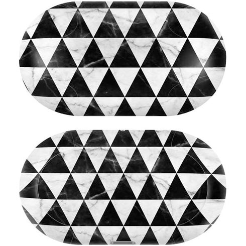 Geometric Marble Galaxy Buds Plus Skin