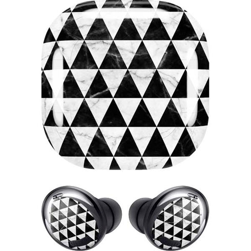 Geometric Marble Galaxy Buds Pro Skin