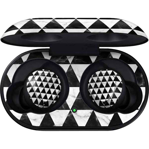 Geometric Marble Galaxy Buds Skin