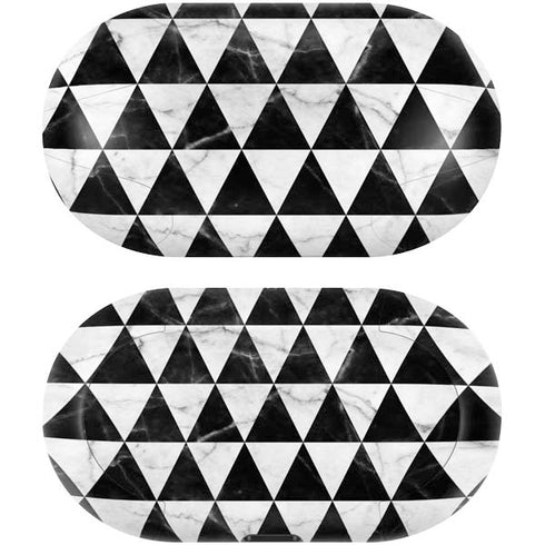 Geometric Marble Galaxy Buds Skin