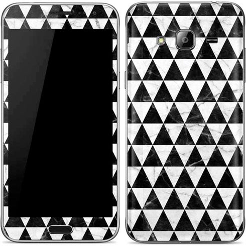 Geometric Marble Galaxy J3 Skin
