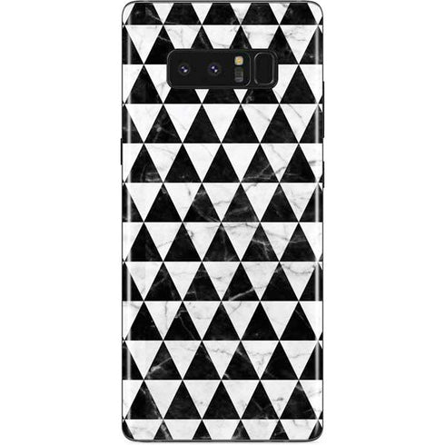 Geometric Marble Galaxy Note 8 Skin