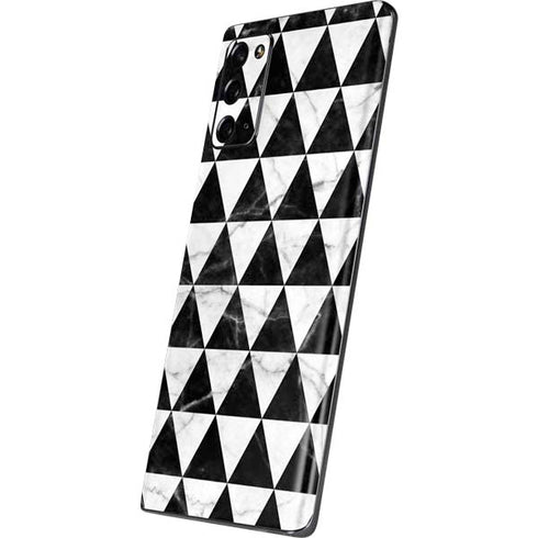 Geometric Marble Galaxy Note20 5G Skin