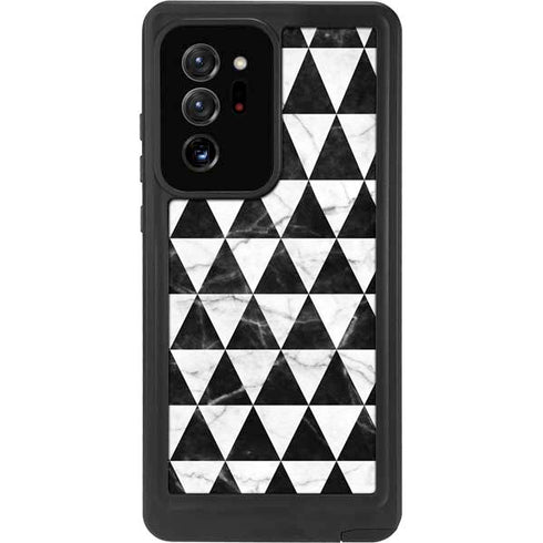 Geometric Marble Galaxy Note20 Ultra 5G Waterproof Case