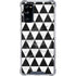 Geometric Marble Galaxy S20 FE Clear Case