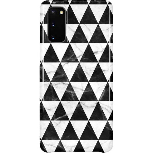 Geometric Marble Galaxy S20 Lite Case
