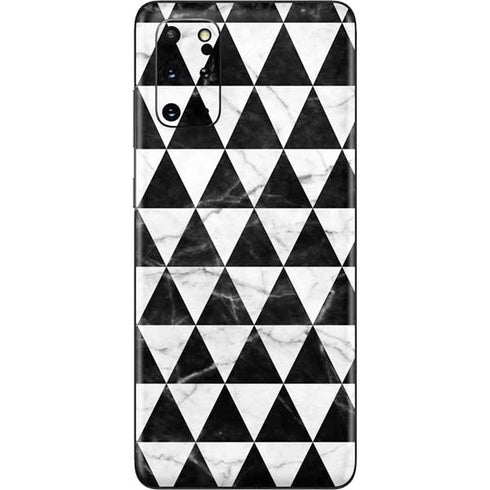 Geometric Marble Galaxy S20 Plus Skin