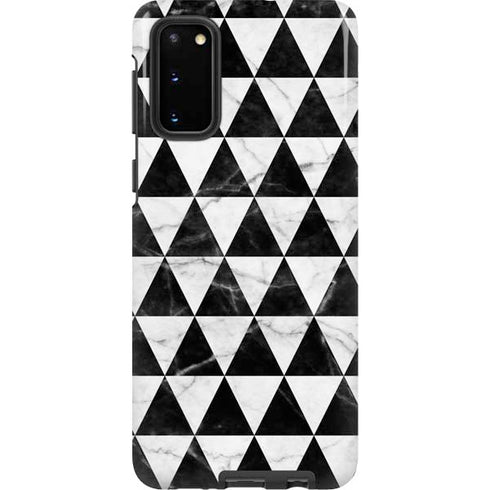 Geometric Marble Galaxy S20 Pro Case