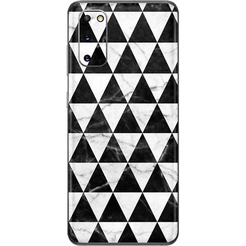 Geometric Marble Galaxy S20 Skin
