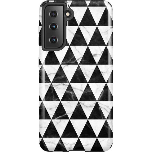 Geometric Marble Galaxy S21 5G Pro Case