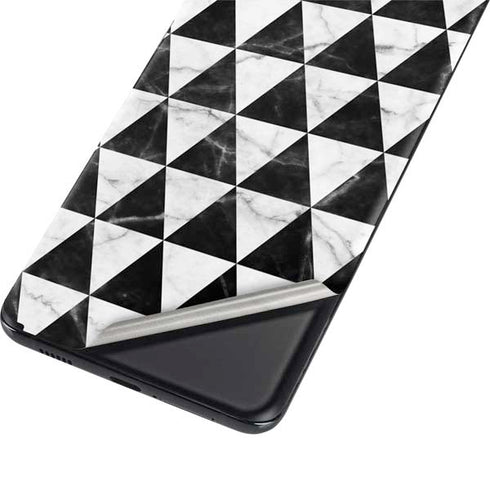 Geometric Marble Galaxy S21 5G Skin